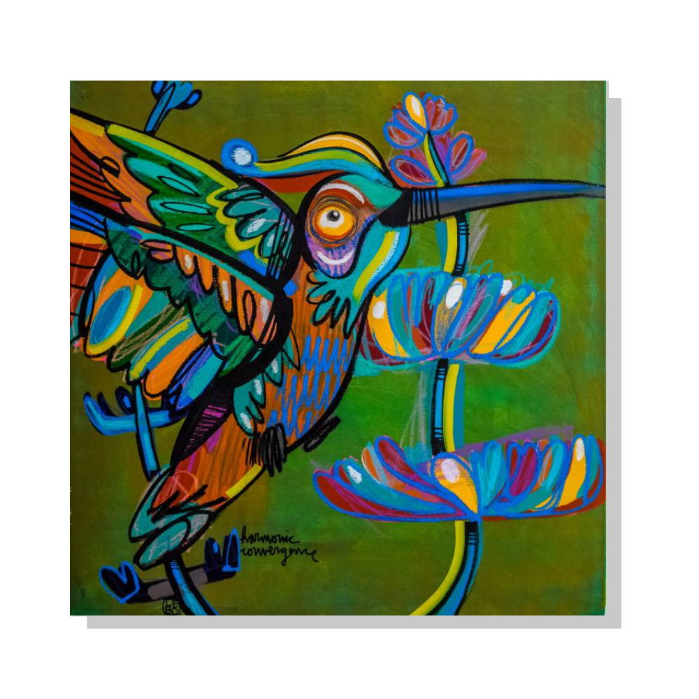Harmonic Convergence - Lebo Steel Mineral Print